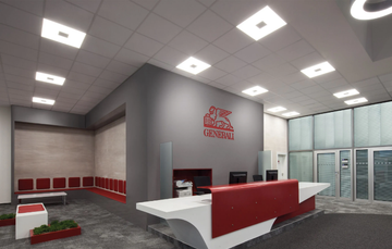 ERGETIC DIRECT + RGB - Modular Lamp for false ceiling by Intra lighting - view 3
